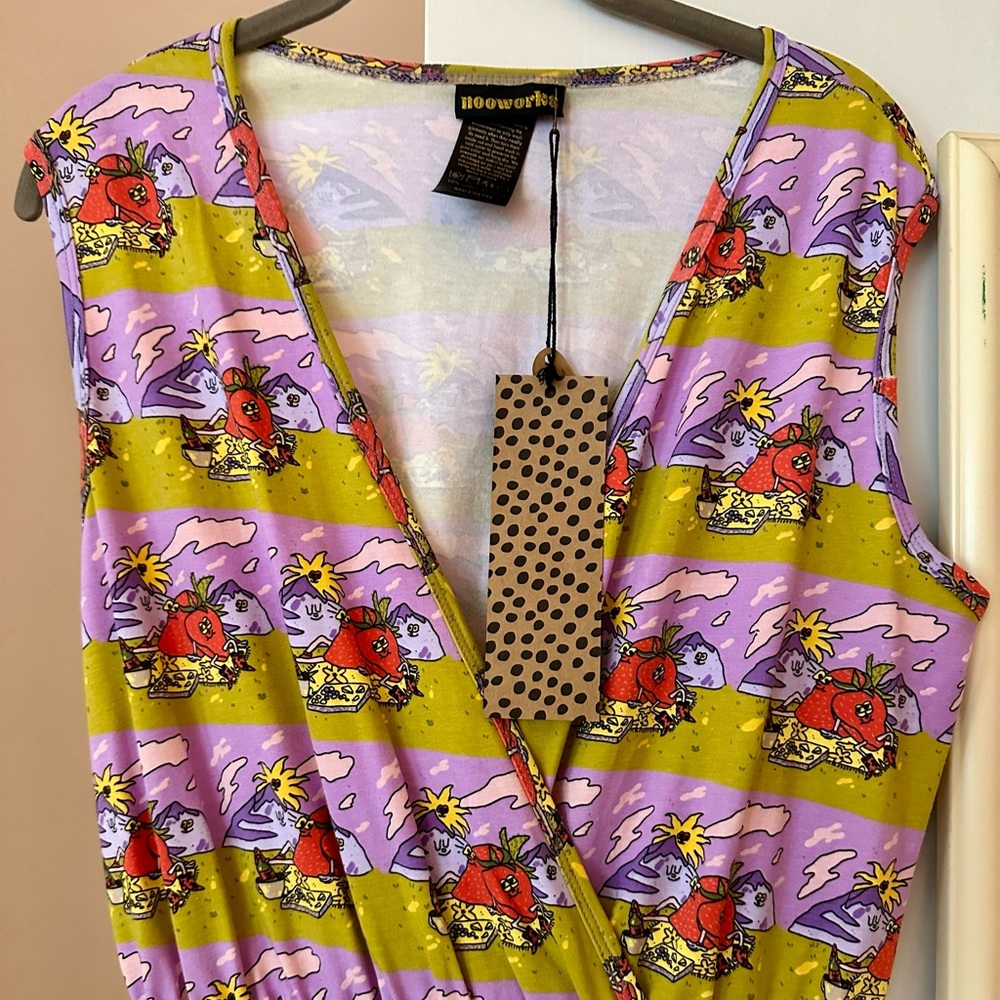 Nooworks “Jammin” print Sonny jumpsuit, medium